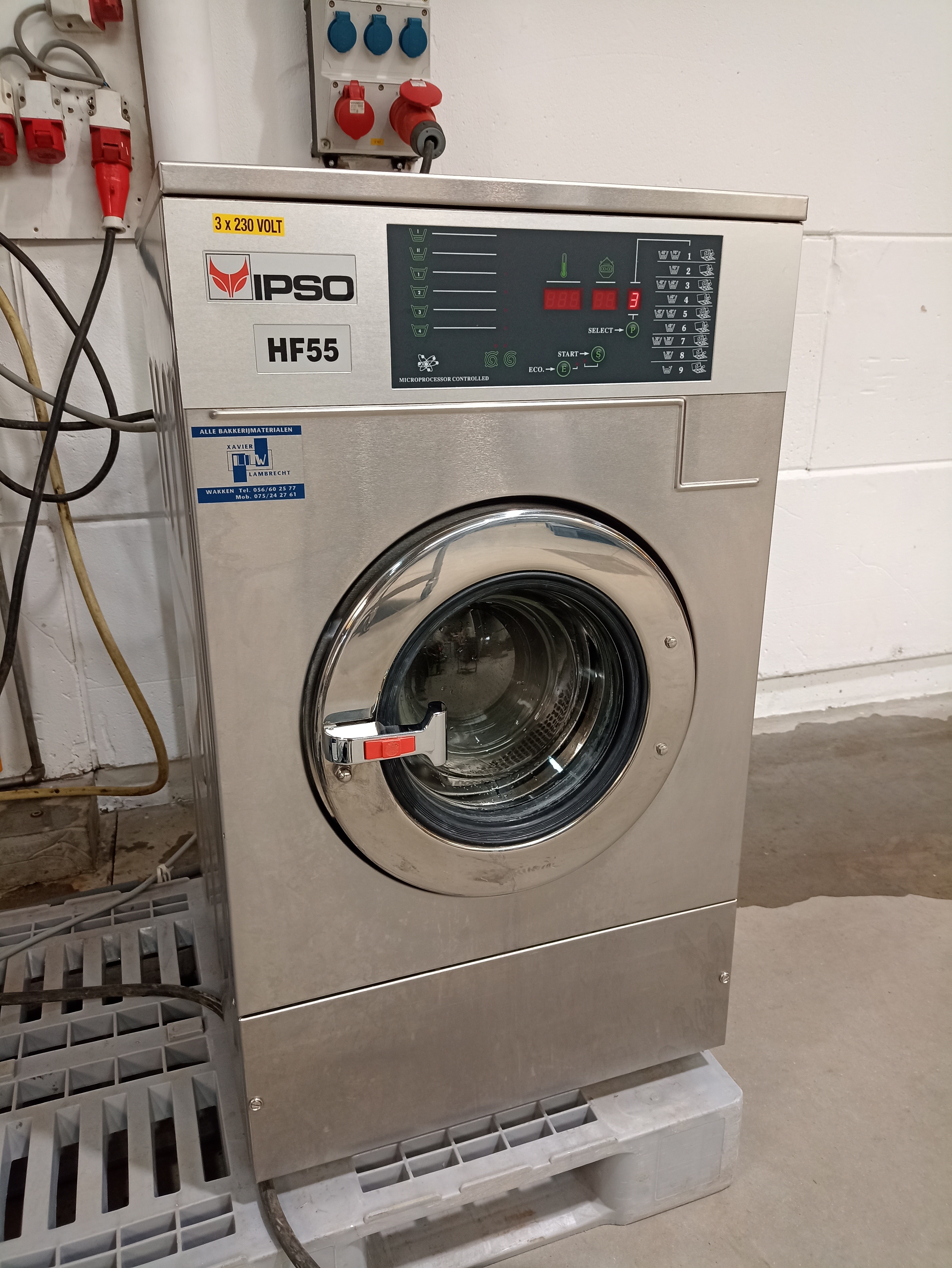 schoner Duur Barry Wasmachine IPSO HF55 Tweedehands te koop gebruikt 2de hands gebruikt | Bart  Rotsaert Machinery