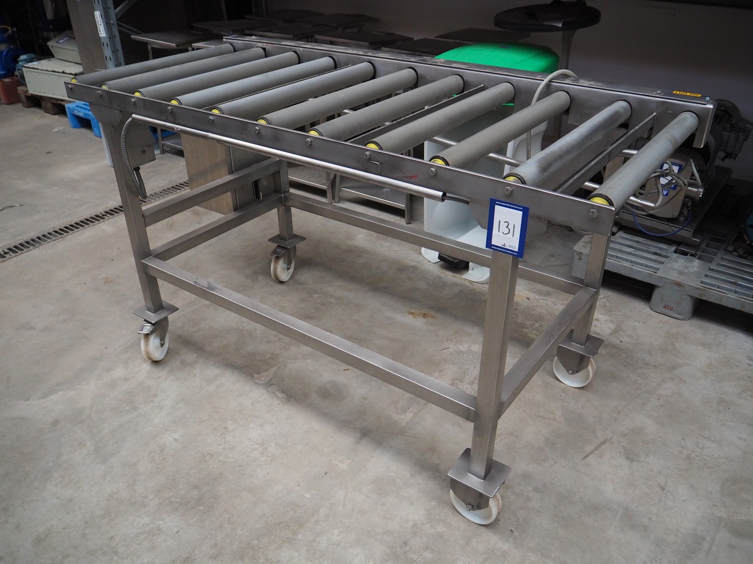 Powered roller conveyor for sale used second hand 2nd hand | Bart ...