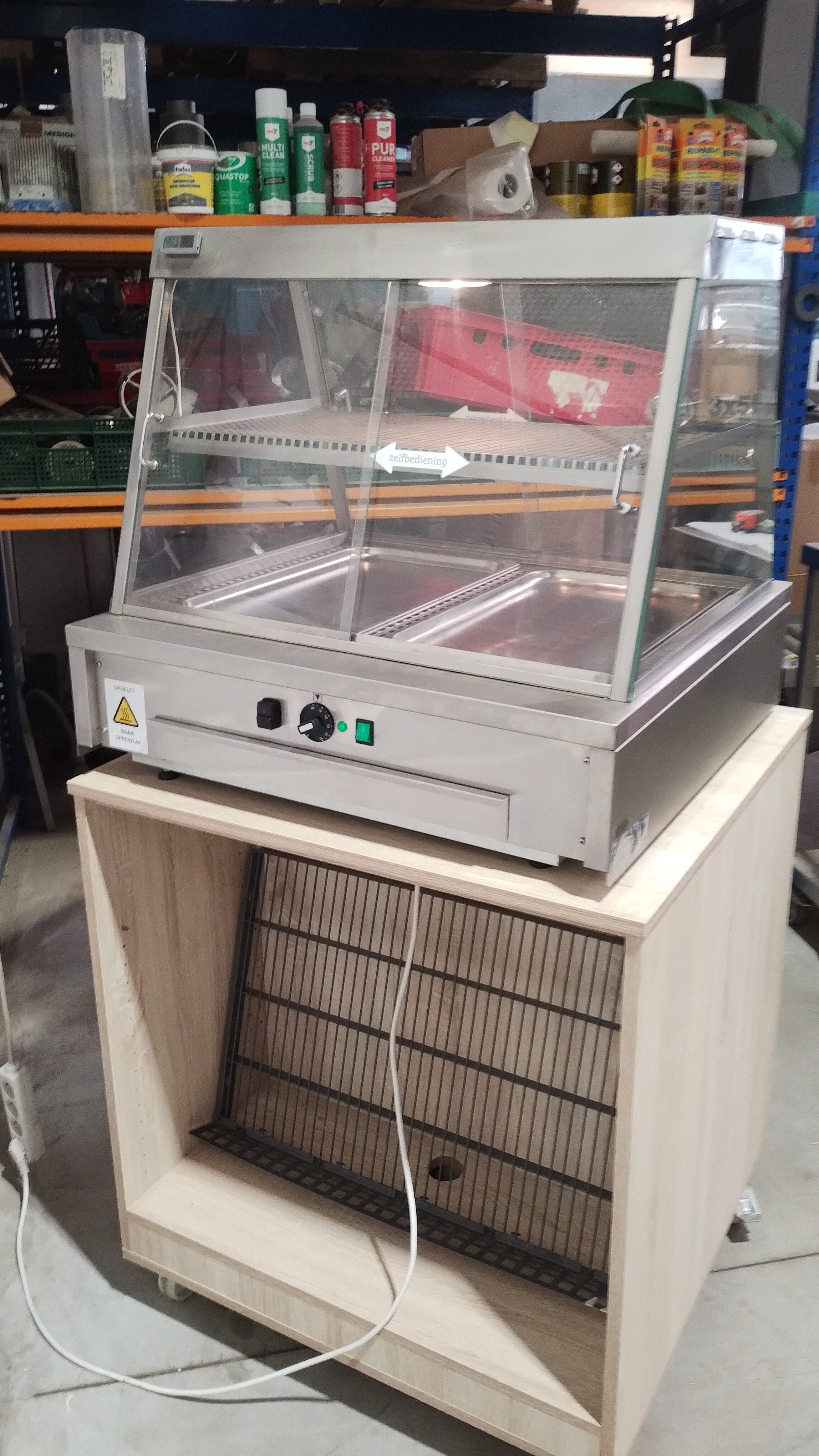 Heating display case Alpina ADA WG 20-11 for sale used second hand 2nd ...