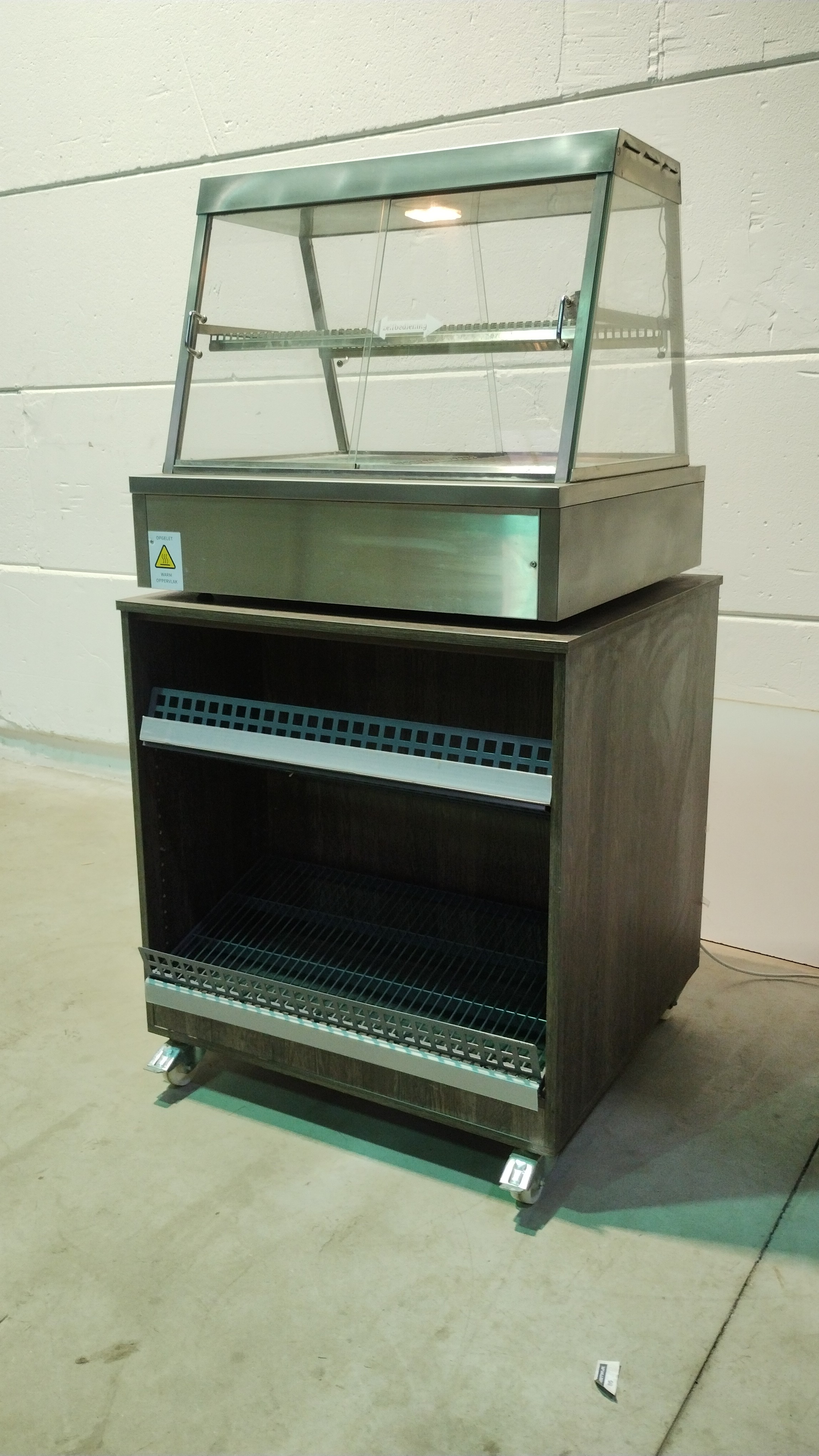 Heating display case Alpina ADA WG 20-11 for sale used second hand 2nd ...
