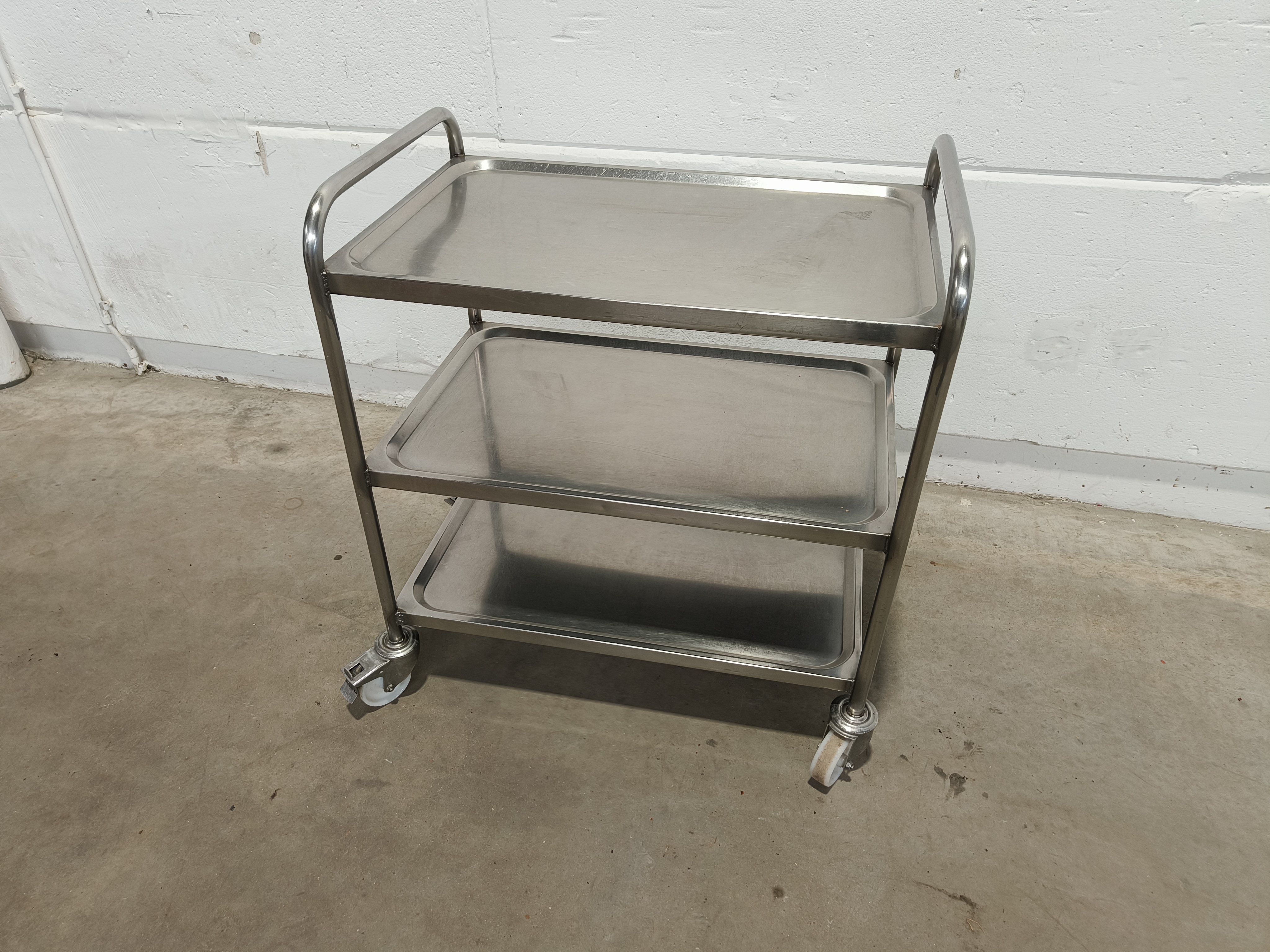 Stainless steel serving trolley for sale used second hand 2nd hand ...