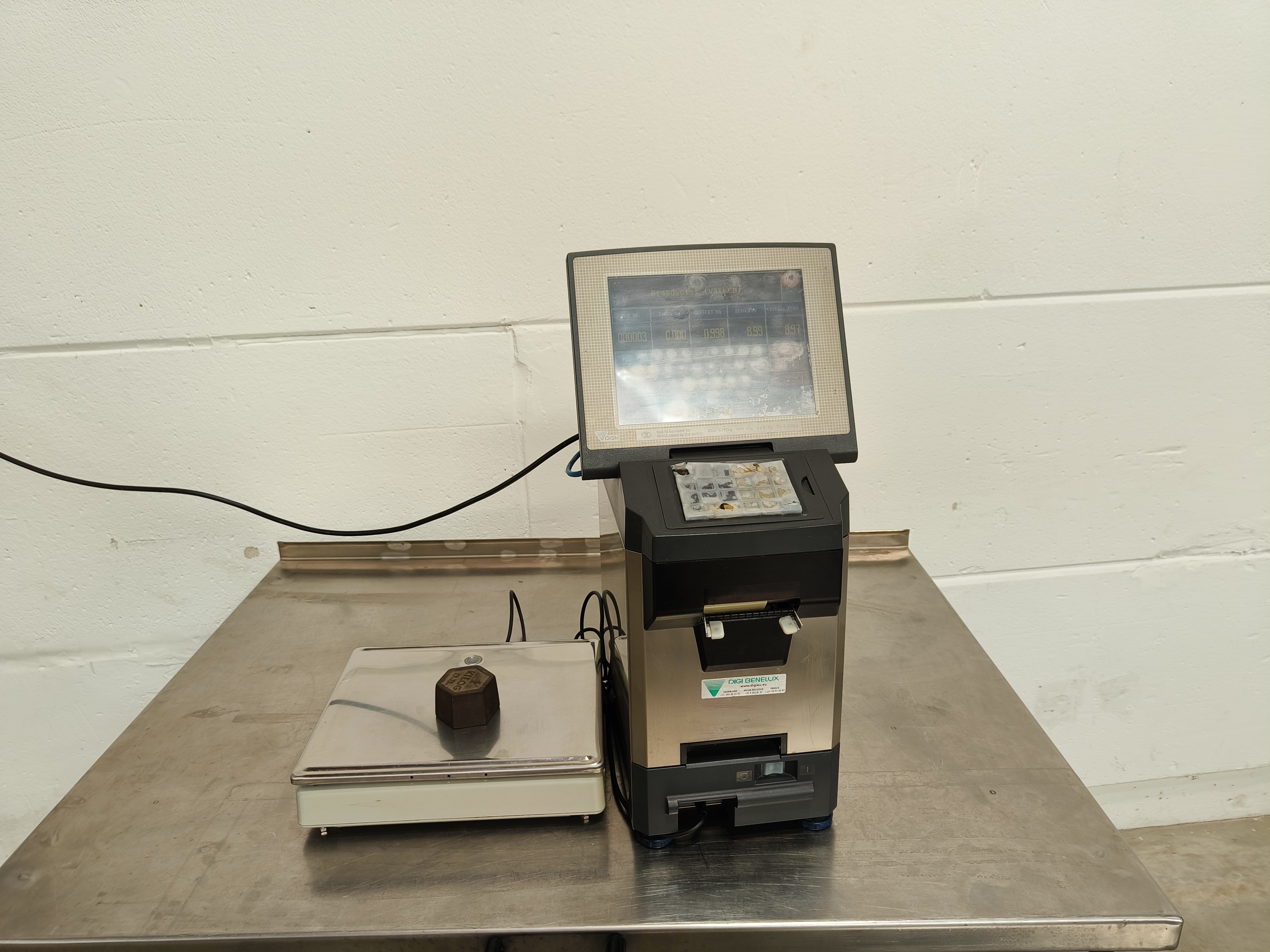 Balance with labeling Digi DPS-4600 for sale used second hand 2nd hand ...