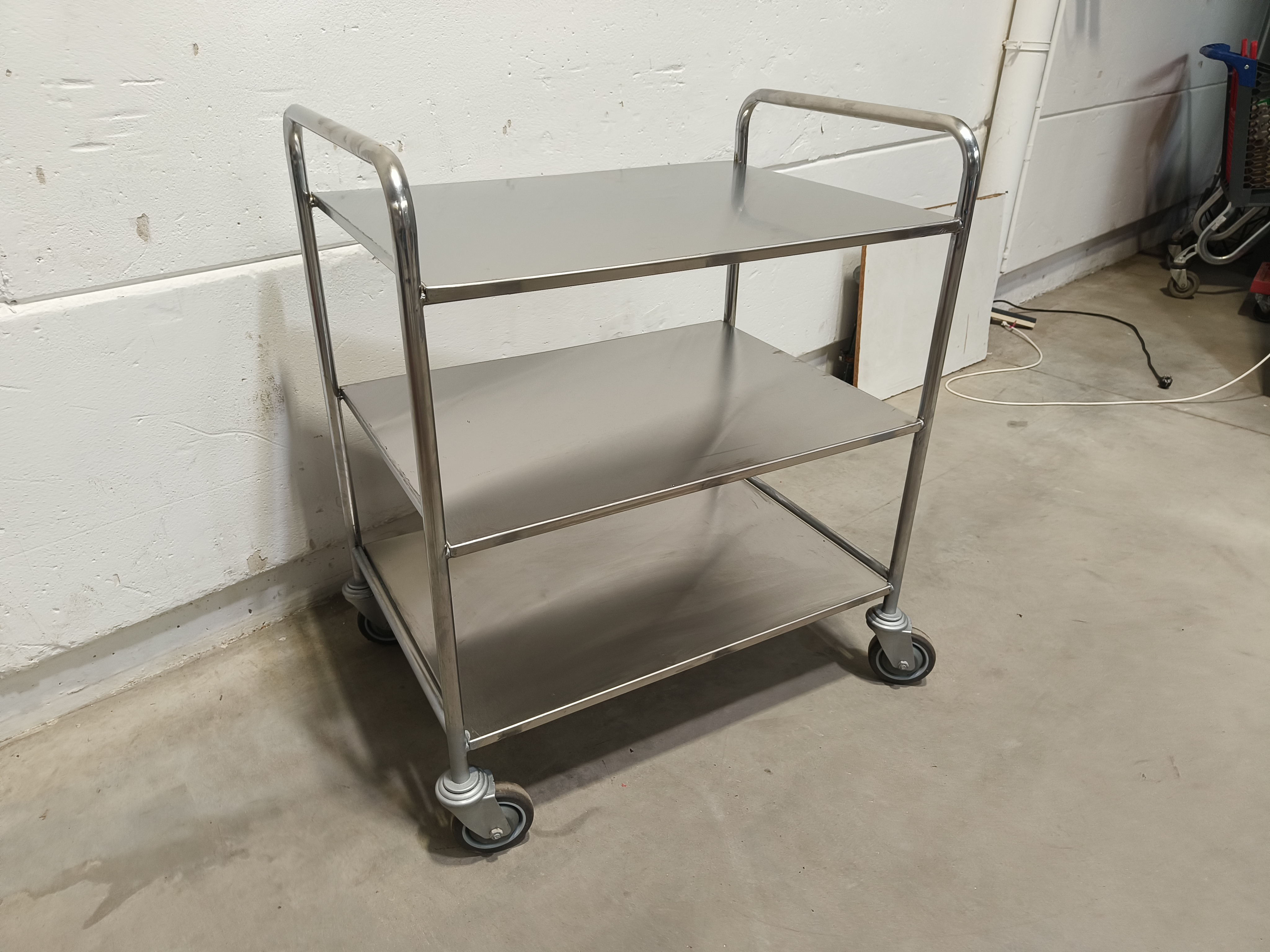 Stainless steel service trolley For sale used second hand 2nd hand ...