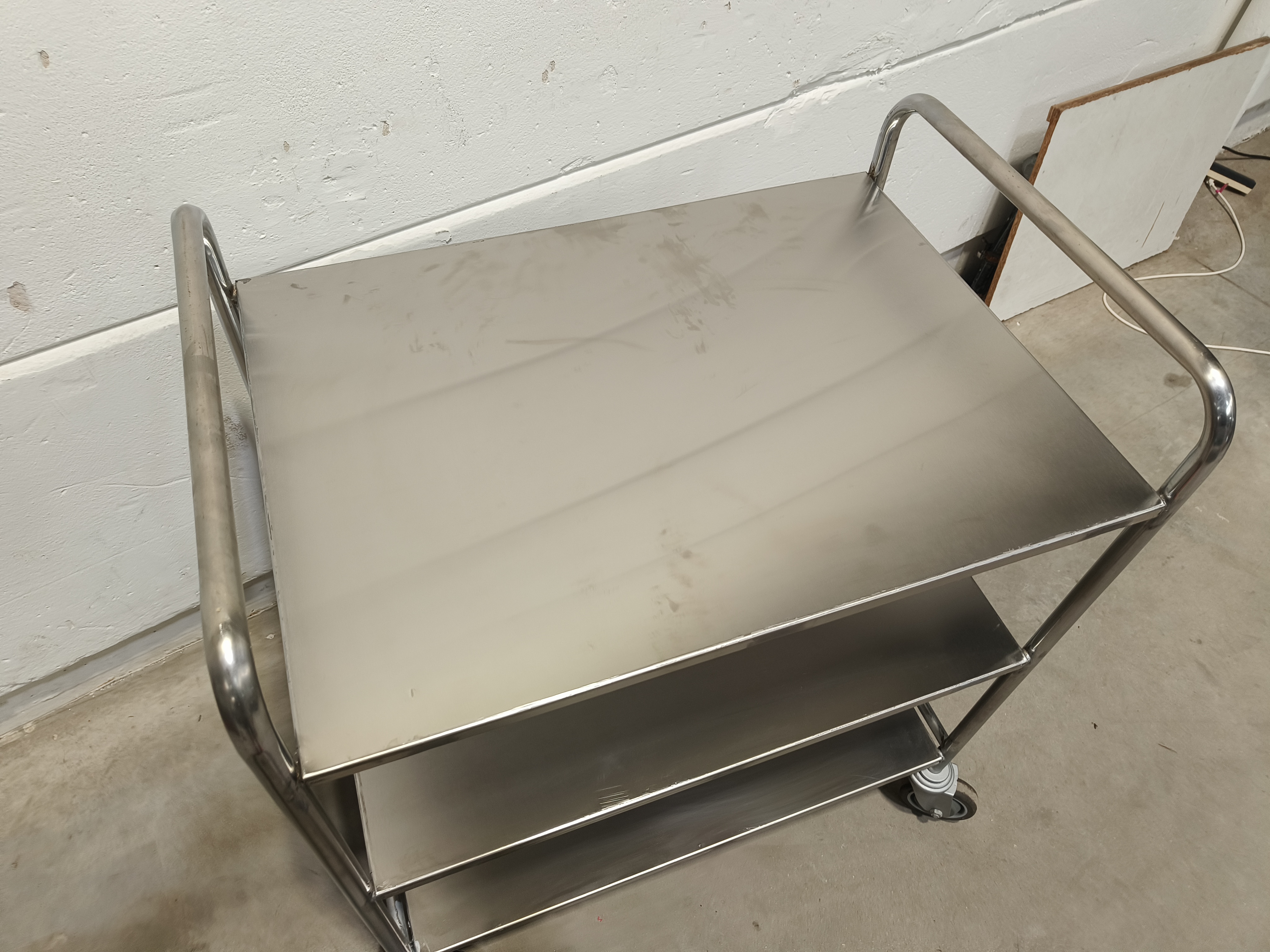 Stainless steel service trolley For sale used second hand 2nd hand ...