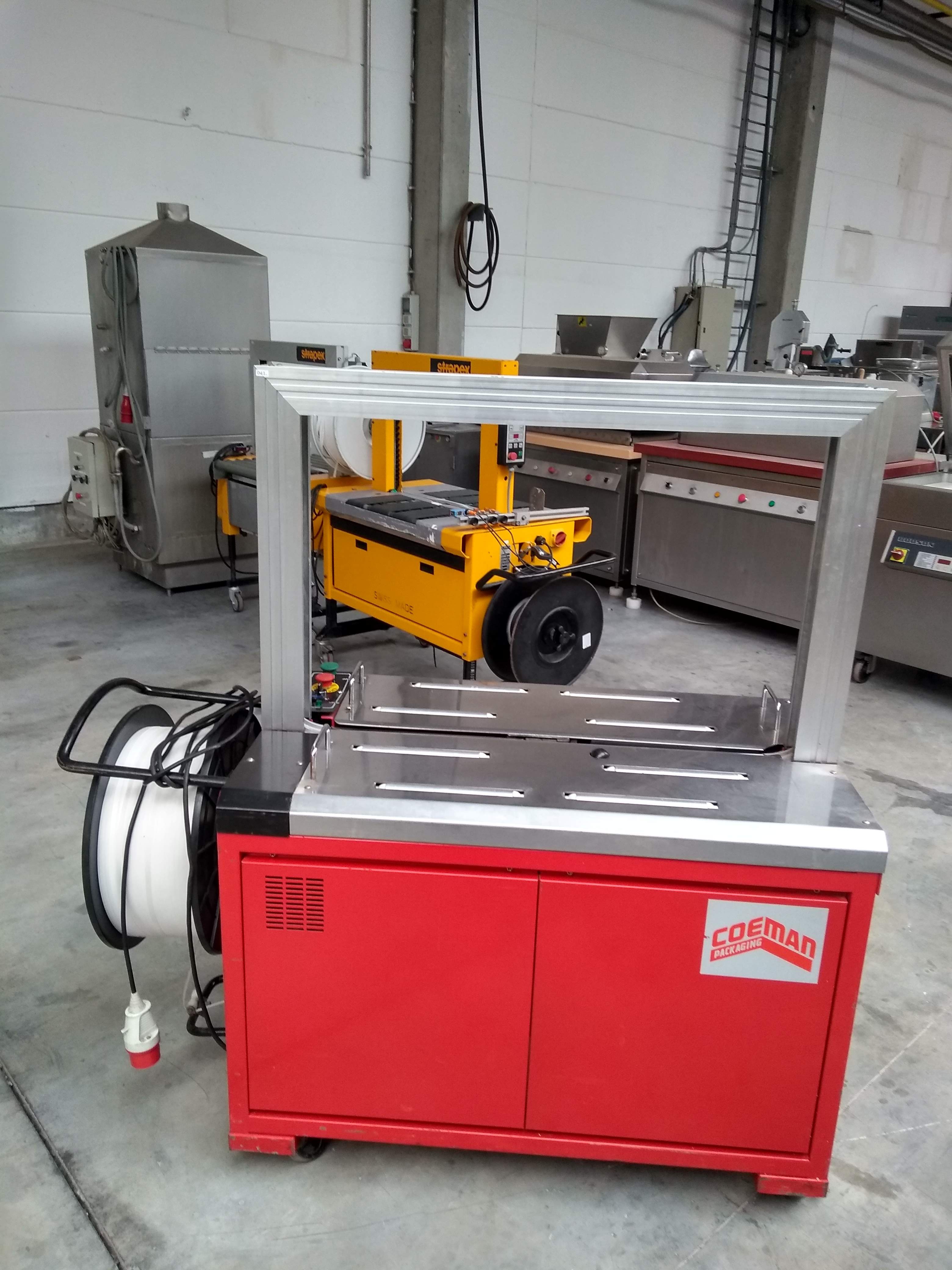 Coeman strapping machine second hand semi-automatic | Bart Rotsaert ...