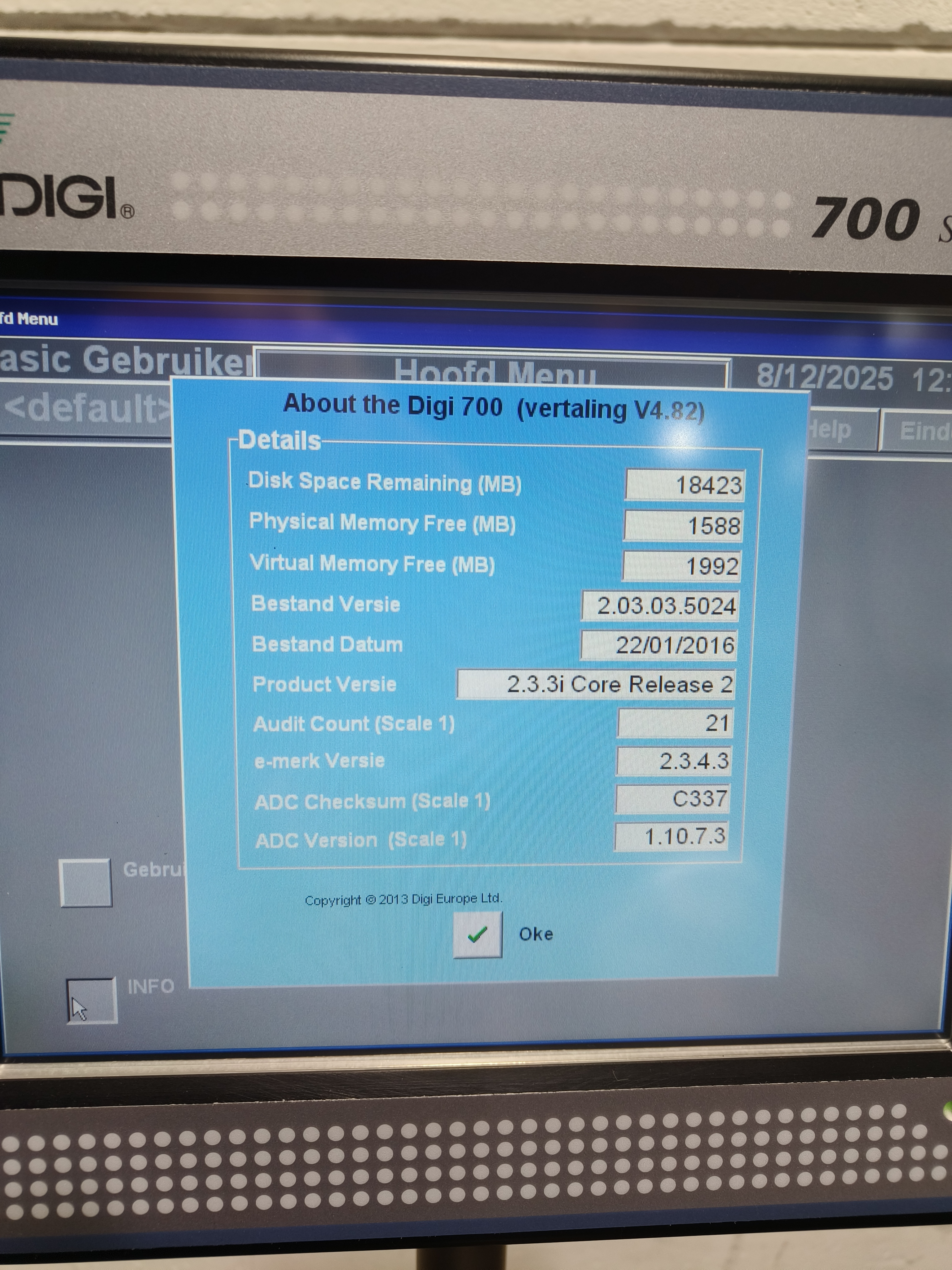 Digi High Speed Dynamic Weigh Price Labeller HI-700, LAB SHN 700 ...