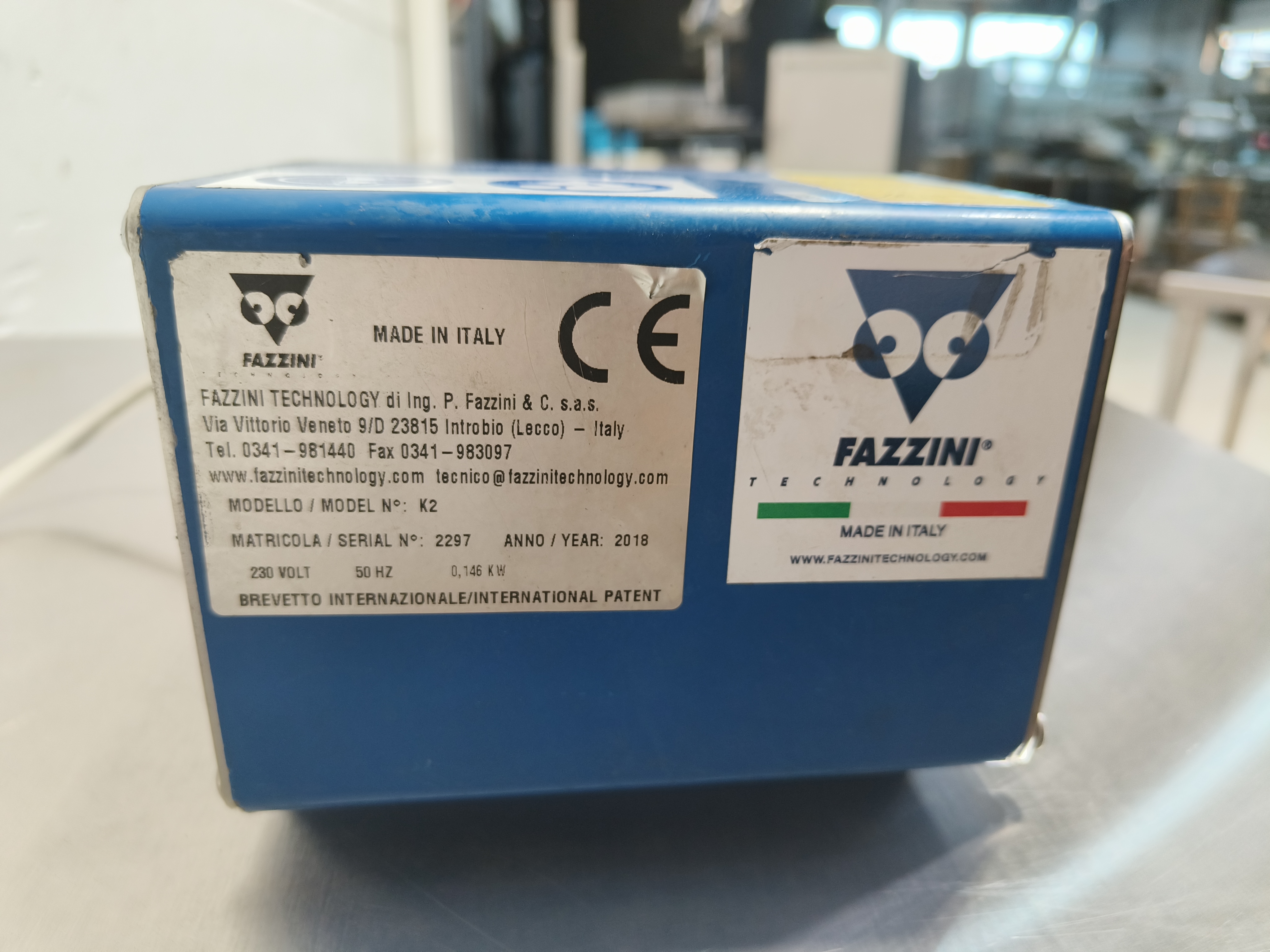 Knife sharpener Fazzini K2 for sale used second hand 2nd hand | Bart ...