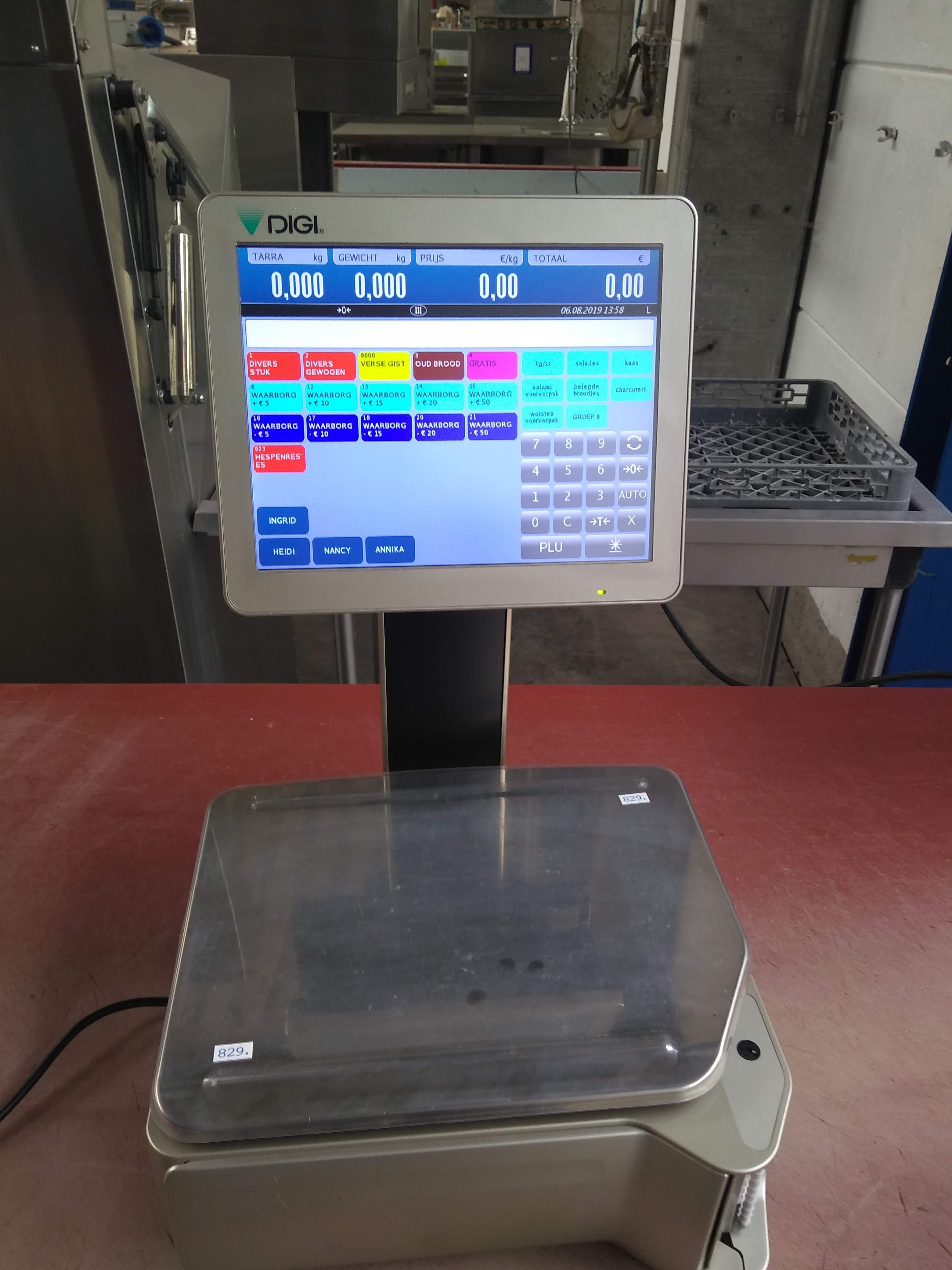 Cash register Digi second-hand shop scale for sale SM-5500EV PC based ...