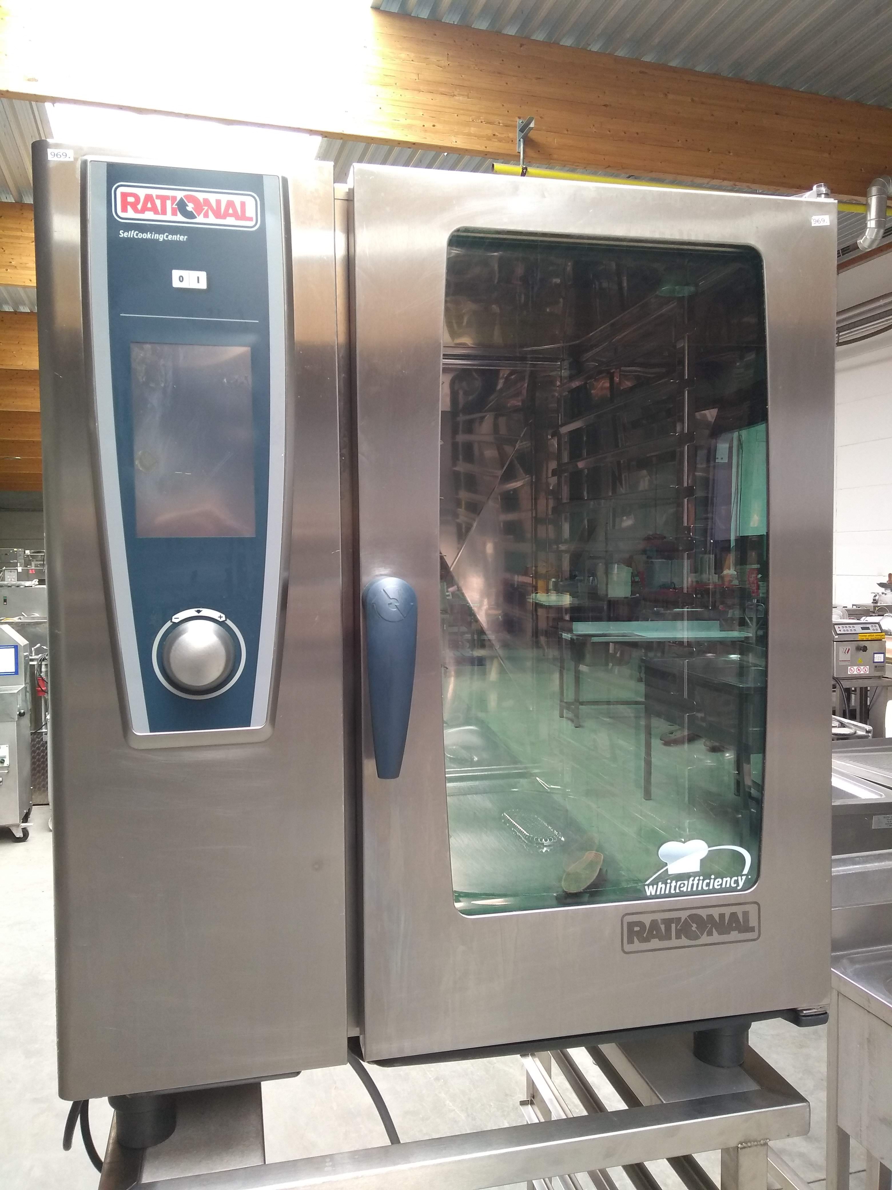 Rational SSC 101G self cooking center tweedehands 2de te koop gebruikt gasgestookt aardgas | Bart Rotsaert Machinery
