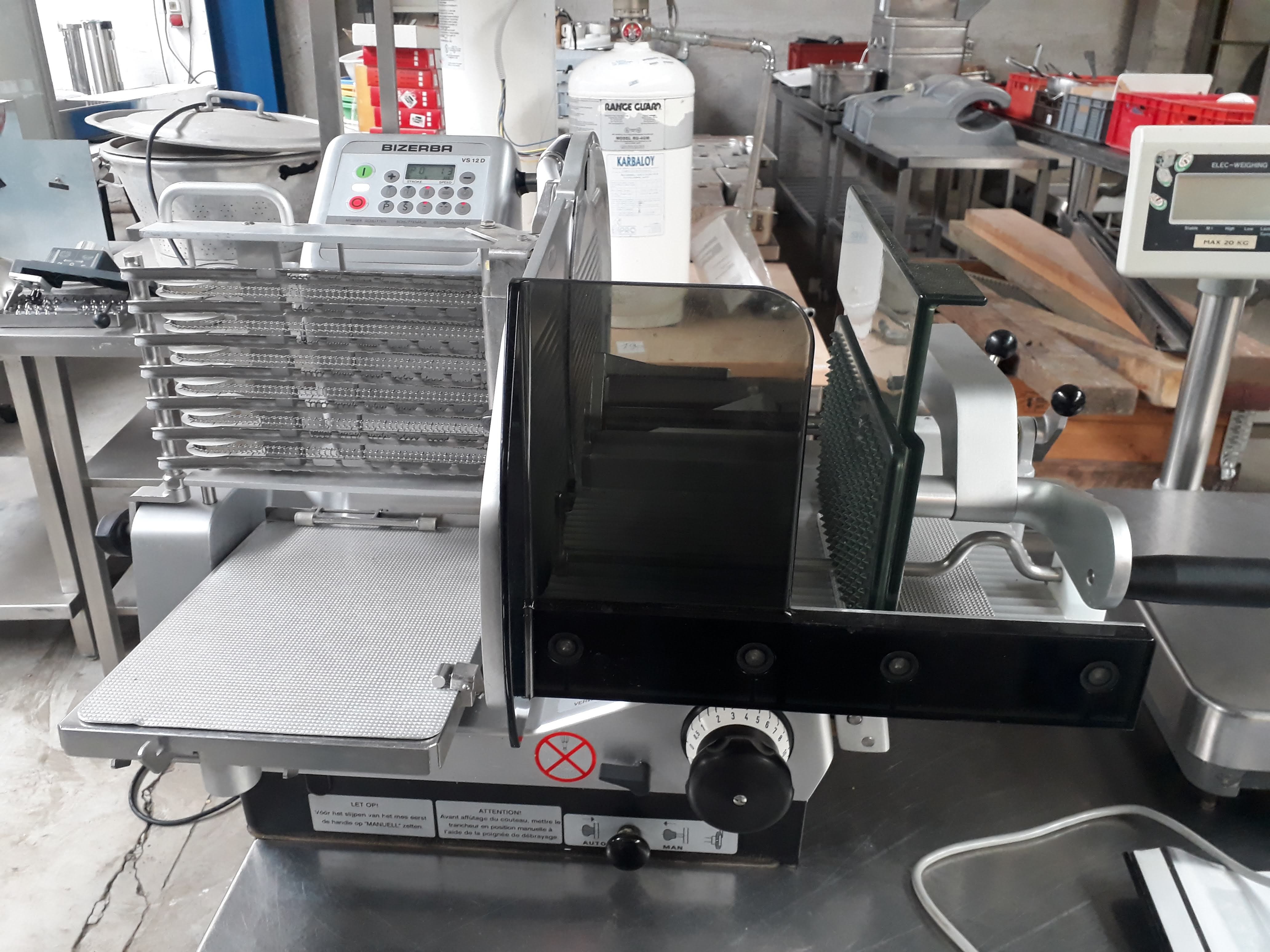 BIZERBA GSP HD 33 Automatic Slicer & Face to Face Mobile #angi93 