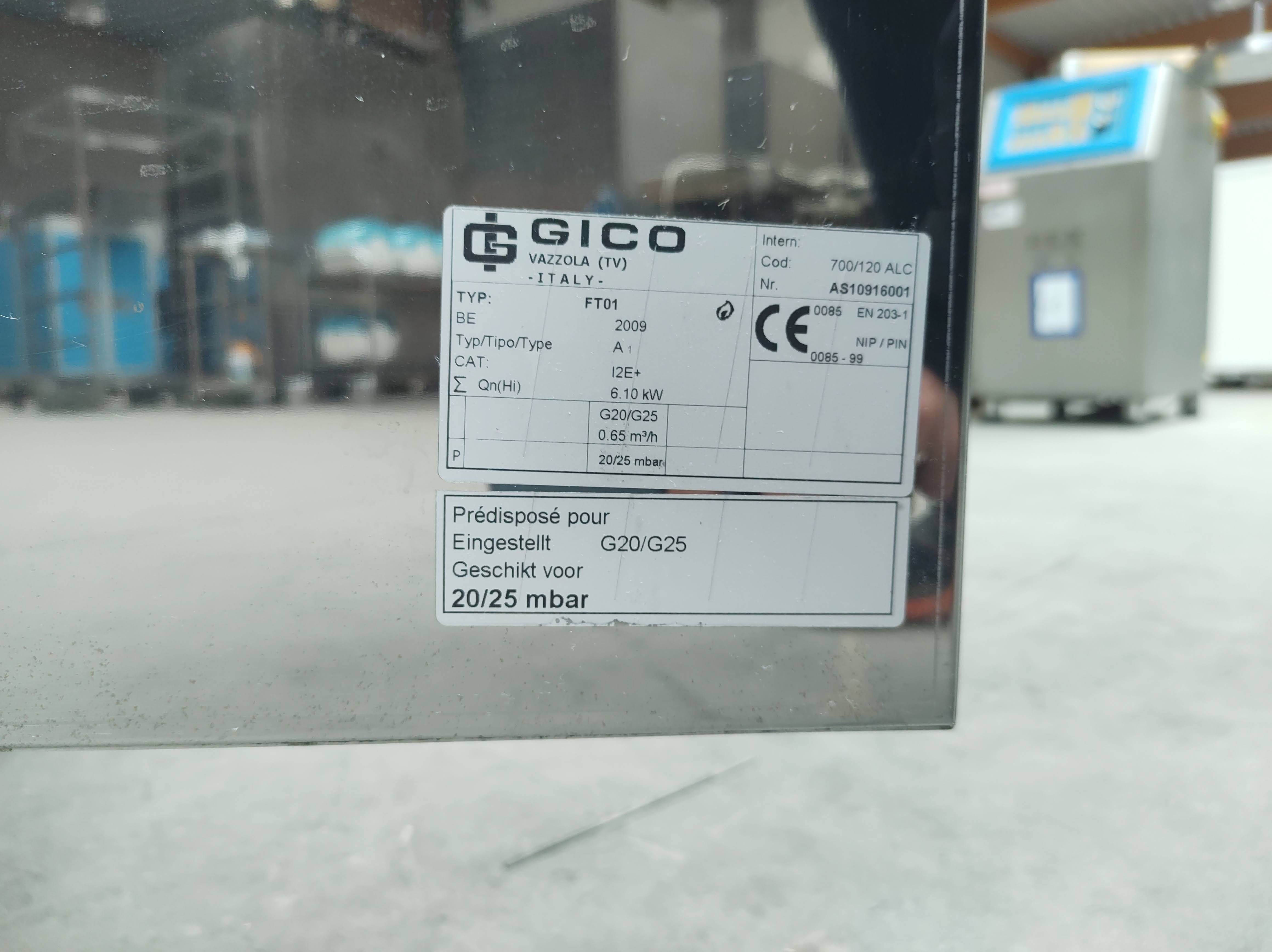 gas griddle gico for sale used second hand 2nd hand | Bart Rotsaert ...